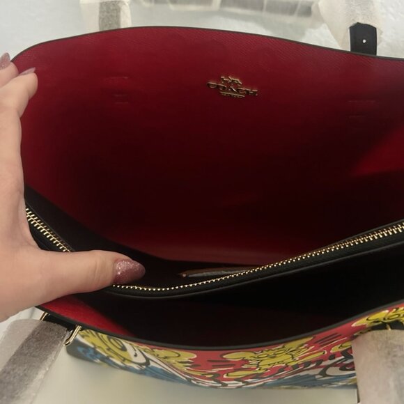 Coach Tote Bag Mickey Mouse x Keith Haring - Picture 3 of 6